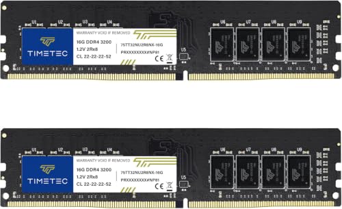 Amazon | Timetec 32GB キット (2x16GB) DDR4 3200MHz (PC4-3200AA